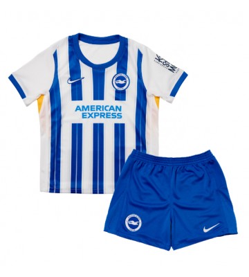 Brighton Primera Equipación Niños 2024-25 Manga Corta (+ Pantalones cortos)